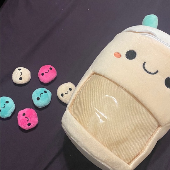 Boba Plush with Tapioca Frienss - Picture 3 of 3